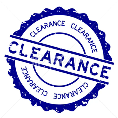 CLEARANCE !!!!