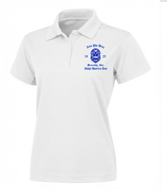 Alpha Upsilon Zeta Chapter Polos (Dri-fit)