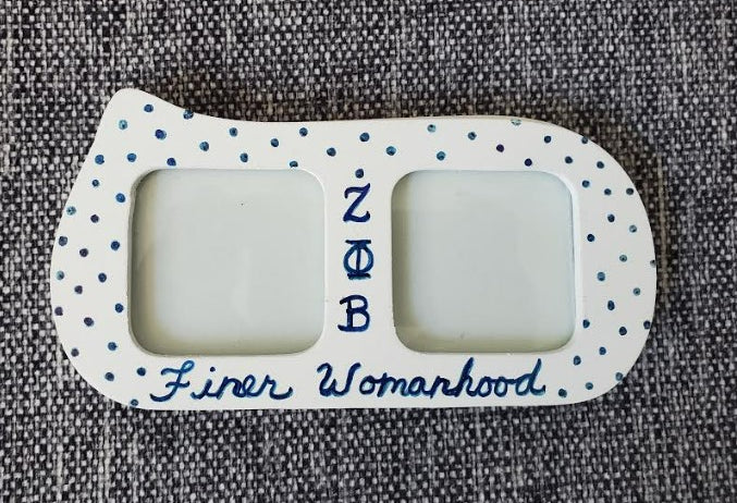 Finer womanhood picture frame