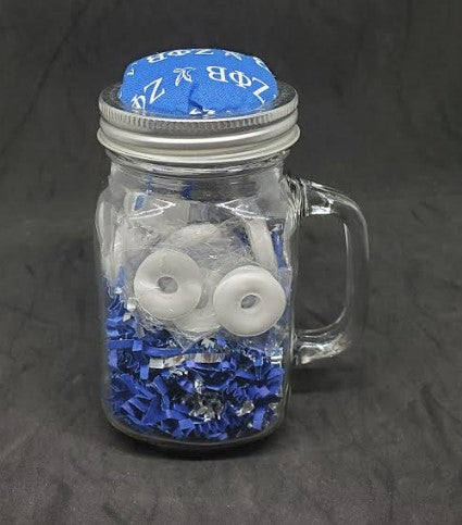 Hand-held candy jar