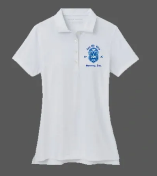 White Dri-Fit Polo