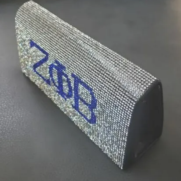 Rhinestone Clutch (Includes Chrome Purse Strap)