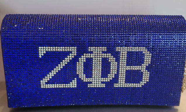 Rhinestone Clutch (Includes Chrome Purse Strap)