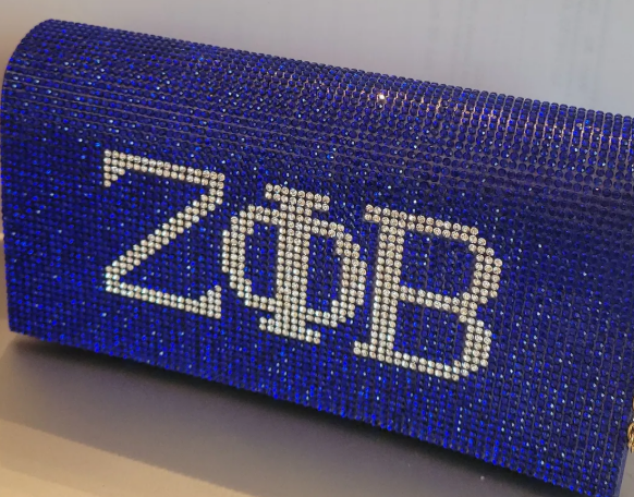Rhinestone Clutch (Includes Chrome Purse Strap)
