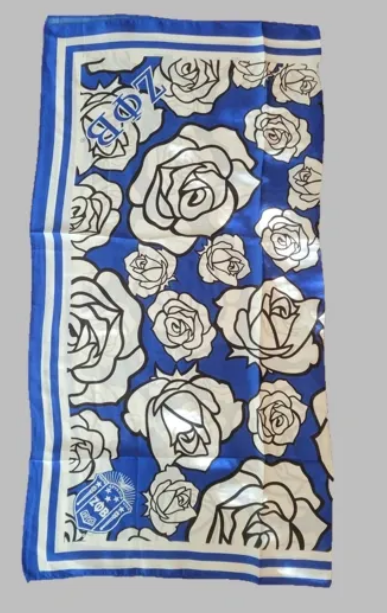 Rose Silk Scarf