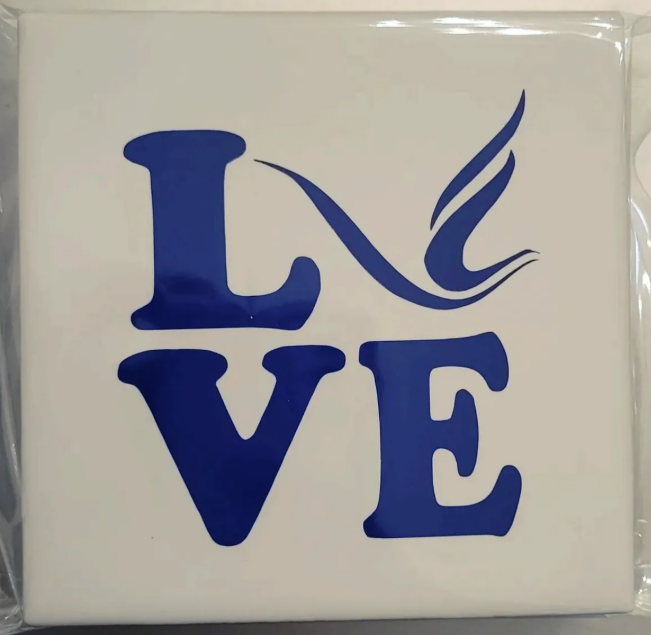 4-Piece Porcelain Coaster Set