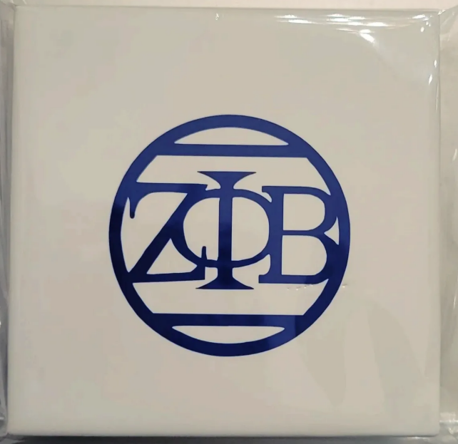 4-Piece Porcelain Coaster Set
