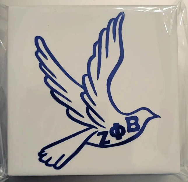 4-Piece Porcelain Coaster Set