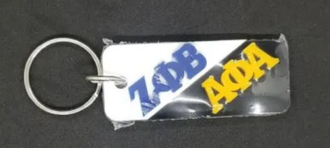 Zeta/Alpha Keychain