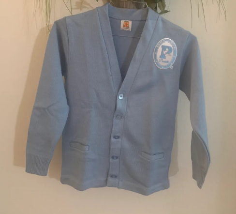 Pearlette Cardigan with Embroidered Patch