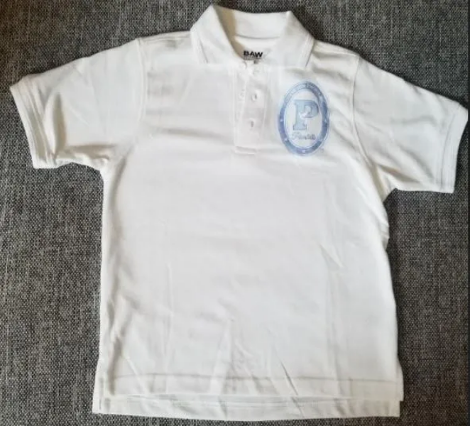 Pearlette Polo with Embroidered Patch