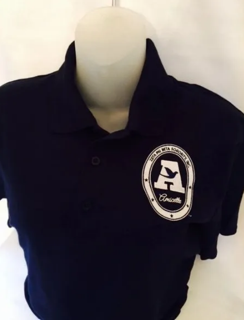 Amicette Polo with Embroidered Patch
