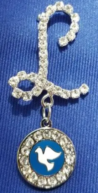 Life Member L-Shaped Lapel Pin