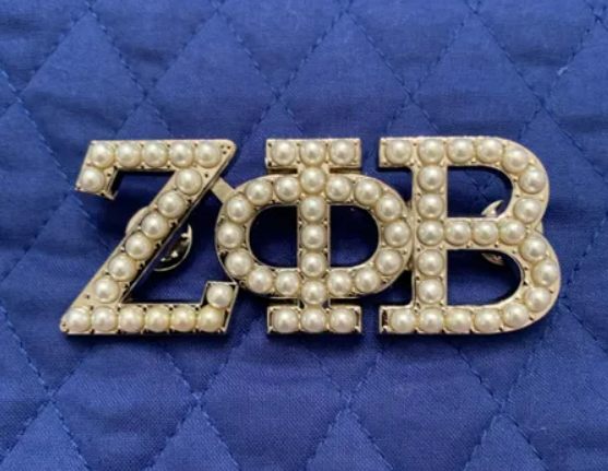 Large Pearl Lapel Pin