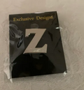 Silver Z Lapel PIn