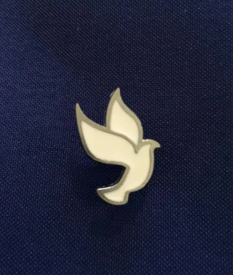 Small Dove lapel Pin