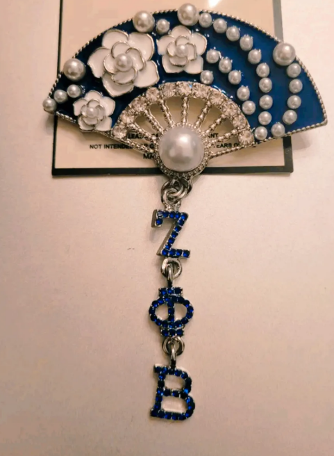 Fan Brooch