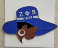 Lady Hat Brooch