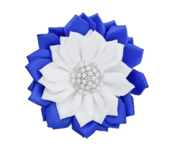 Satin Flower Brooch