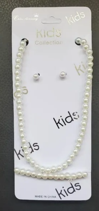 Kids Pearl Set