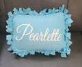 Pearlette Tie Pillow