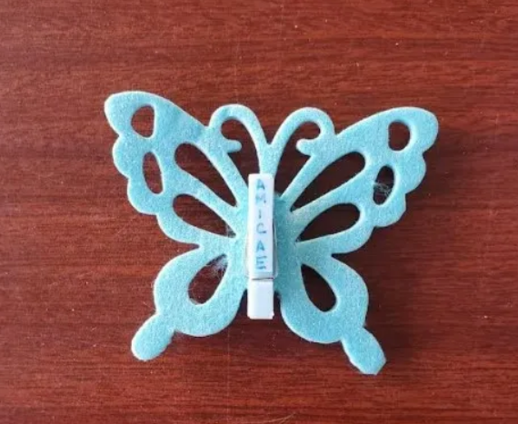 Mini Amicae Butterfly Note Holder