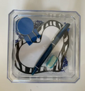 Zebra Note Container