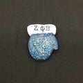 Zeta glitter mitten
