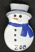 Snowman lapel pin