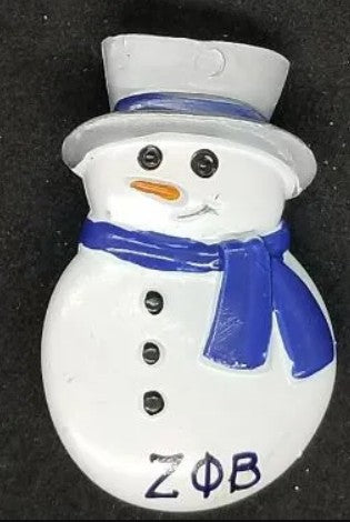 Snowman lapel pin