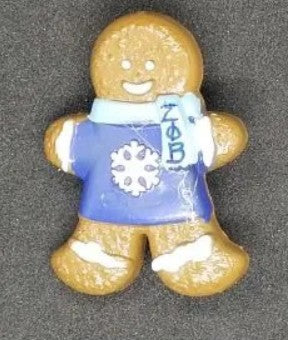 Gingerbread lapel pin