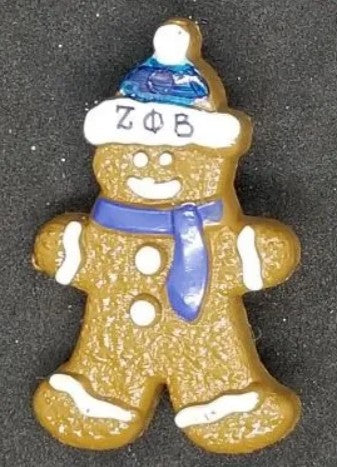 Gingerbread lapel pin