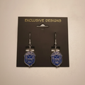 Shield Dangle Earrings