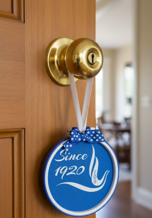 Since 1920 door hanger
