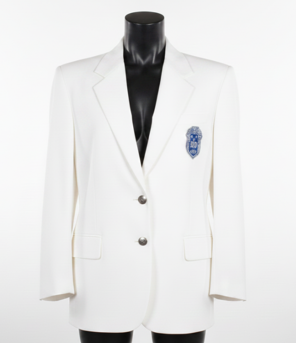 White Zeta  Blazer