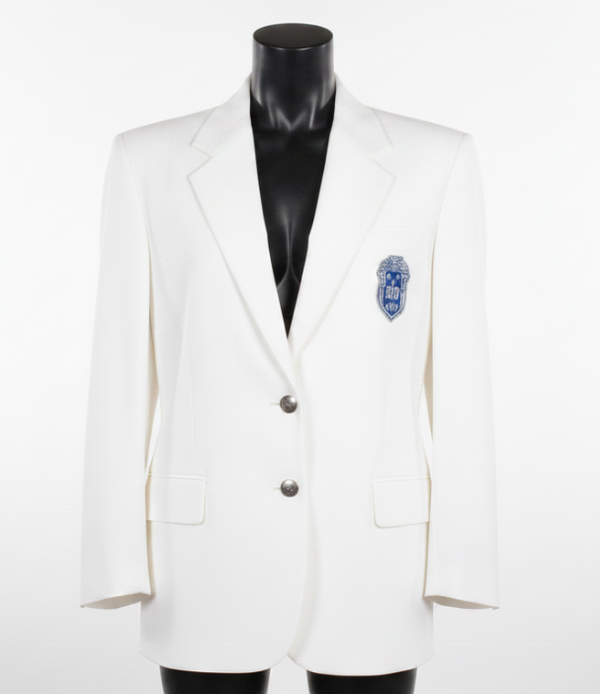 White Zeta  Blazer