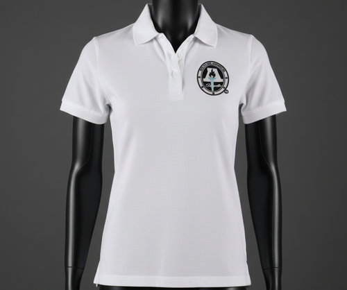 Archonette Polo with Embroidered Patch