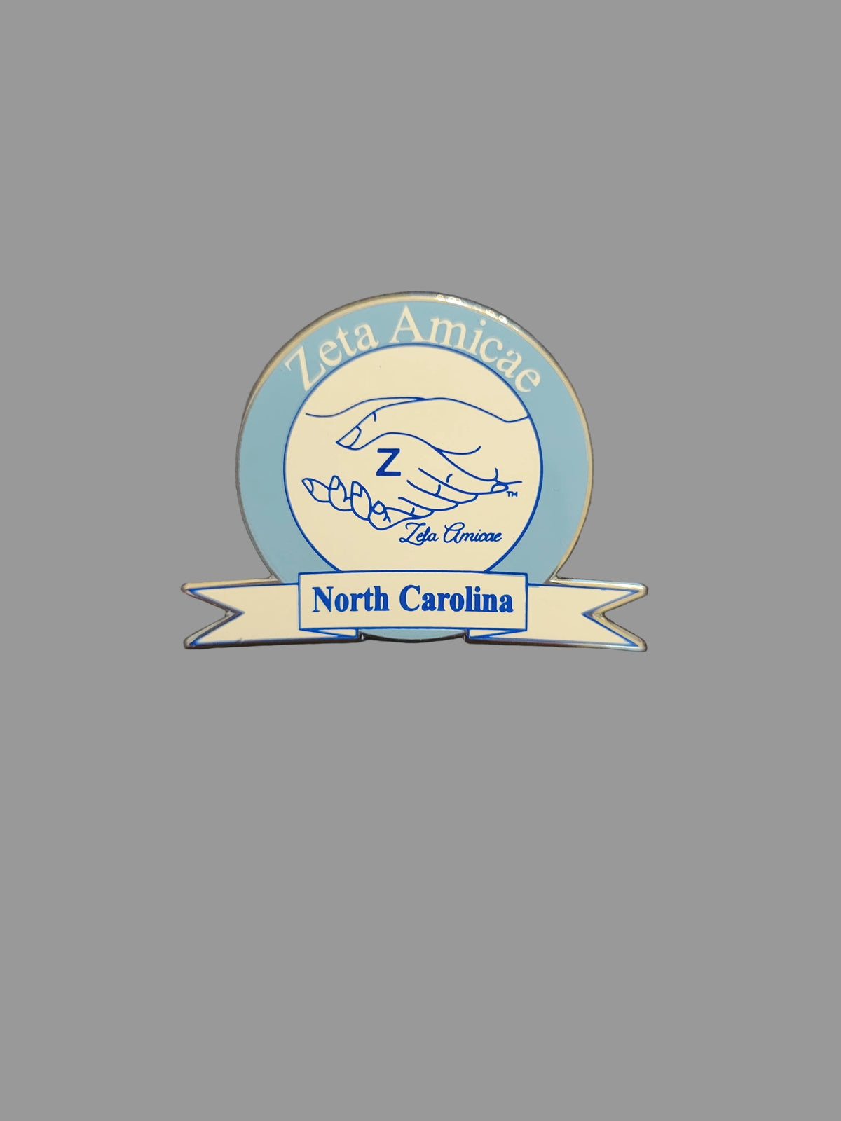North Carolina Zeta Amicae lapel pin
