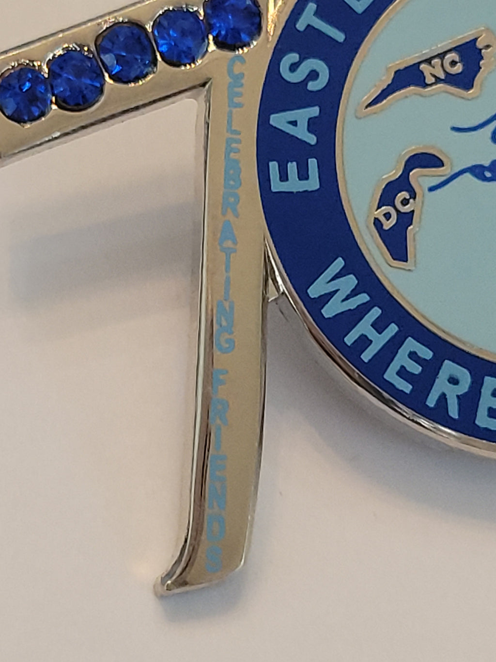 Easter Region 70 Amicae lapel pin