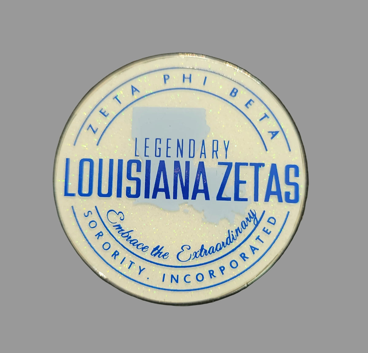 Legendary Louisiana Zetas lapel pin