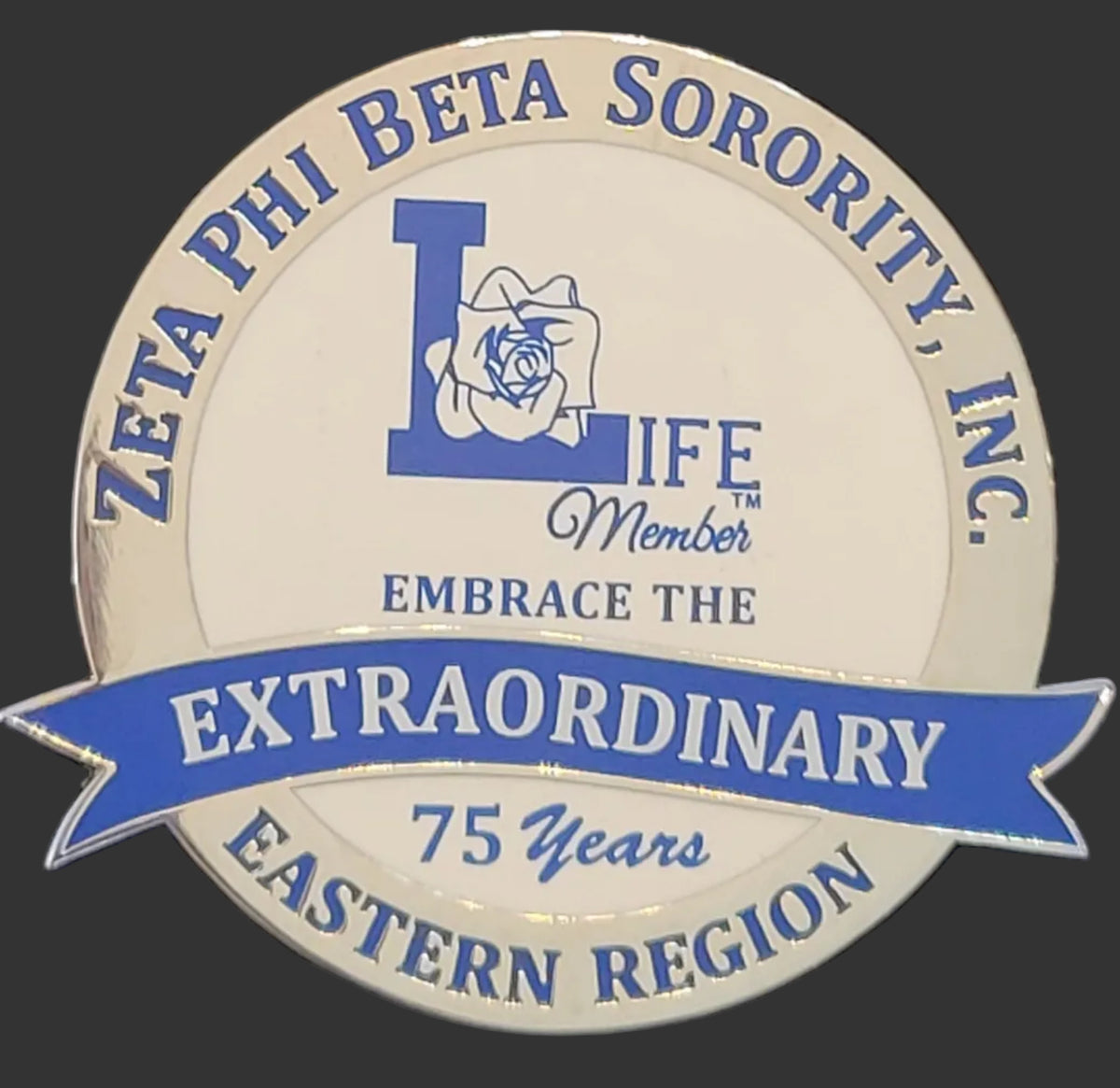 Eastern Region Embrace Life Member lapel pin