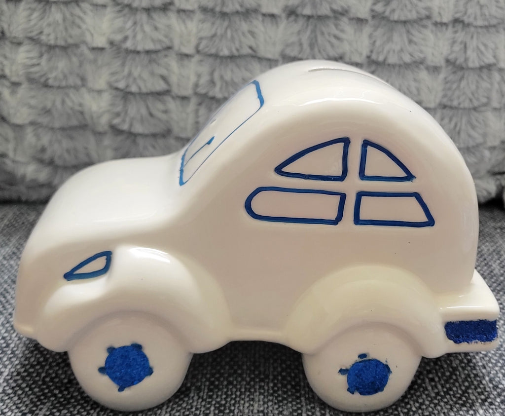 Zeta car piggy bank