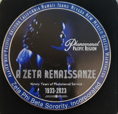 2023  Pacific Region Zeta Renaissanze lapel pin