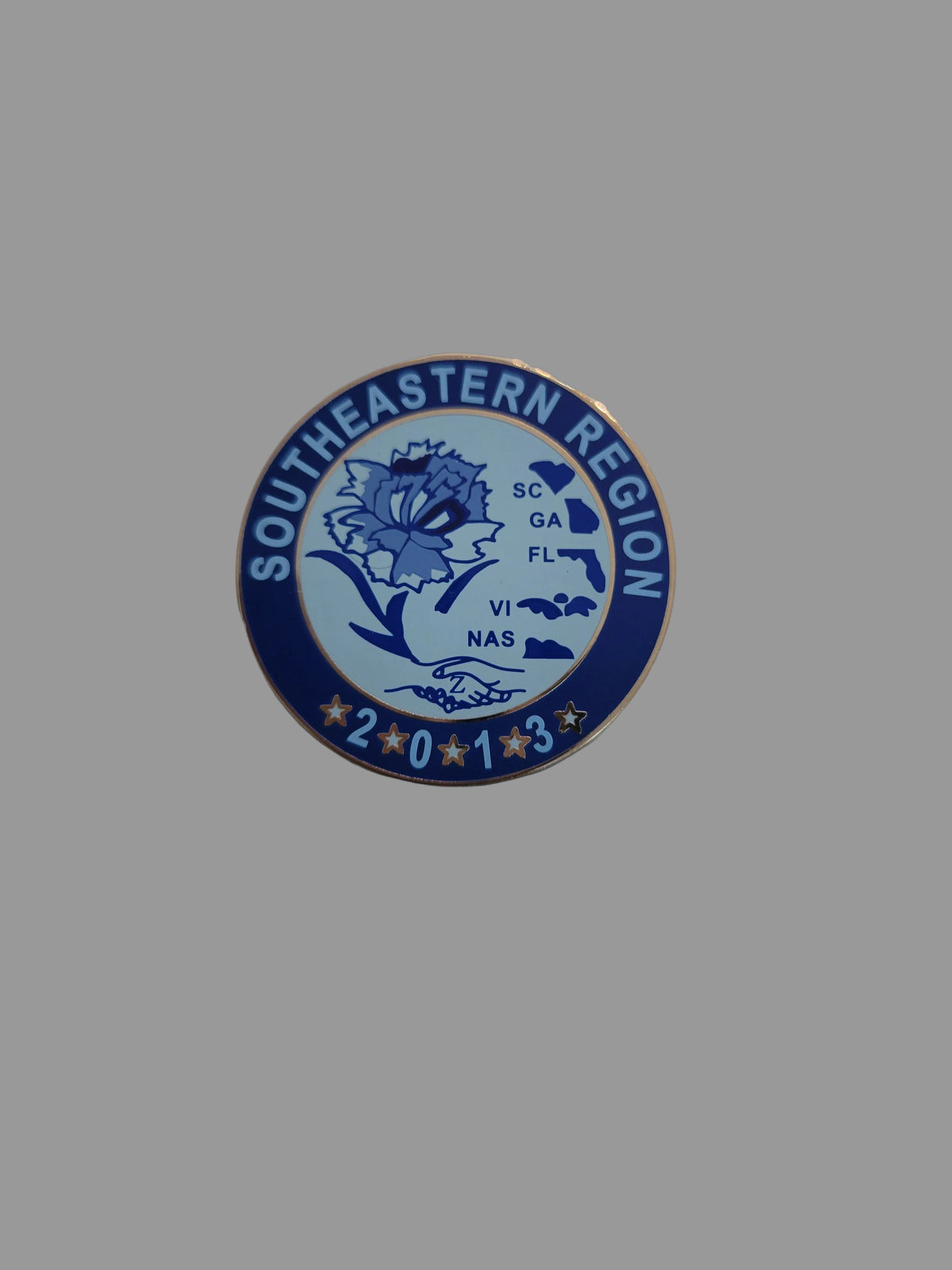 2013 Southeastern Region Amicae lapel pin