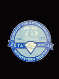 Midwestern Region 75 yrs Amicae lapel pin