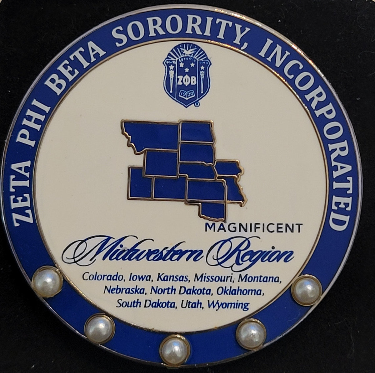 Magnificent Midwestern Region lapel pin
