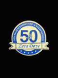 Georgia Zeta Dove lapel pin