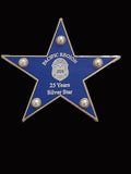 Pacific Region 25 yrs Silver Star lapel pin