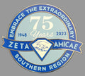 Southern Region Embrace Amicae lapel pin
