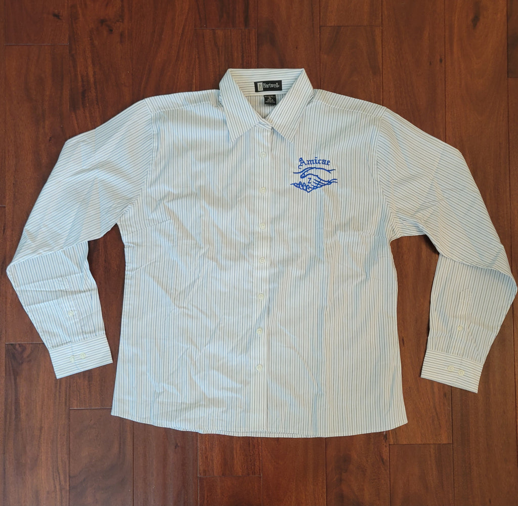 Striped light weight Amicae business shirt (Size XL/Discontinued)